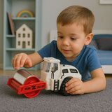  Road Roller Construction Metal Rotating Roller Lights Sounds | Shoptok.si