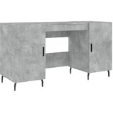  Radni stol boja betona 140 x 50 x 75 cm od konstruiranog drva | Eponuda.ba