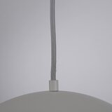 SCHÖNER WOHNEN 11728-39 - Luster na sajli ALI 1xE27/25W/230V prečnik 38 cm siva | Eponuda.com