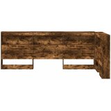  Skladišno uzglavlje Dimljeni hrast 90 cm Konstruirano drvo | shoptok.hr