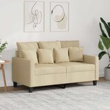  Dvosjed od tkanine krem 120 cm | shoptok.hr