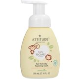 Attitude 2v1 čistilna pena za lase in telo baby leaves - Pear Nectar cene