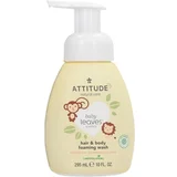 2v1 čistilna pena za lase in telo baby leaves - Pear Nectar