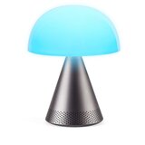 Lexon MINA L AUDIO prenosna svetilka z bluetooth zvočnikom METALIK Slike