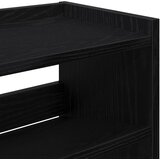  Stalak za cipele crni 80x25x62 cm od konstruiranog drva | shoptok.hr
