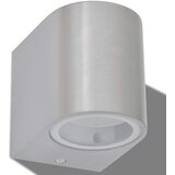  Vrtna LED Zidna Svjetiljka 2 kom Okrugla | shoptok.hr