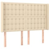  box spring s madracem LED krem 140x200 cm od tkanine | shoptok.hr