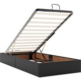 vidaXL Otomanski posteljni okvir brez vzmetnice črn 90x200 cm | Shoptok.si