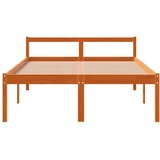  Krevet za starije osobe voštano smeđi 140 x 190 cm od borovine | shoptok.hr