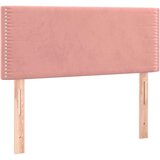 Box spring krevet s madracem ružičasti 100x200 cm baršunasti | shoptok.hr