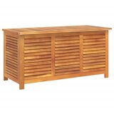  The Living Store Vrtna škatla za shranjevanje 113x50x56 cm trden akacijev les - Vrtna Škatla Za Shranjevanje, (21447738) | Shoptok.si