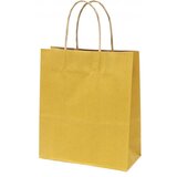  Vrečka darilna eko a5 25x10x22 PROMOCIJA - RUMENA Cene