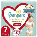 Pampers Premium Care spodnjice - plenice vel.7 17 kg+ 27 kom | Shoptok.si