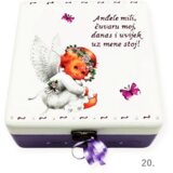  Personalizirana Kutija uspomena za djevojčice – Savršen poklon za rođenje, sv. krštenje ili prvi rođendan - 20. -16540 | shoptok.hr