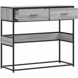  Konzolni stol boja hrasta 90x35x80 cm konstruirano drvo | Eponuda.ba