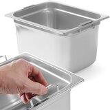 Hendi gn posoda z izvlečnimi ročaji, nerjaveče jeklo GN1/2 325x265 mm, višina 200 mm - 803400, (21384310) | Shoptok.si