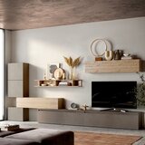 LC Mobili Zidna kompozicija za dnevni boravak 375x170 cm INFINITY 2.0 900037-AGBRK Cijene
