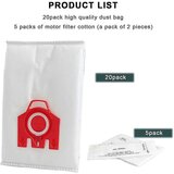 INORCO 6 paketov vrek za prah za serije miele s200, s300, s600, s4 s6 compact c2 c1, (22024875) | Shoptok.si