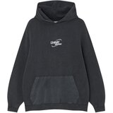 Pull&Bear Majica antracit / bela | Shoptok.si