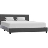  Posteljni okvir sivo umetno usnje 140x200 cm | Shoptok.si