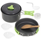  Set posuđa za kampiranje - lonac, tava i pribor | shoptok.hr