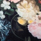  Kuhinjski Tepih Crna 180 x 60 cm Baršun | shoptok.hr