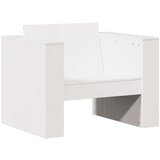  The living store vrtni kavč bel 79x60x62 cm trdna borovina - vrtni kavč, (21442816) | Shoptok.si