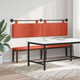  Držeće uzglavlje Zidne Crvena narančasta 210 x 55 x 5 cm - Crvena narančasta 200 cm bez LED | shoptok.hr