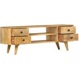 TV omarica 110x35x40 cm trden mangov les | Shoptok.si
