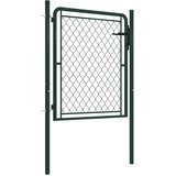  Vrtna vrata Čelik 100x100 cm Zelena | shoptok.hr