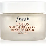 Fresh Lotus Youth Preserve Rescue Mask eksfolijacijska maska protiv starenja 30 ml