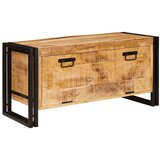  Ormar za cipele Smeđa 90 x 38 x 45 cm masivno drvo manga | shoptok.hr