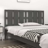  Uzglavlje za krevet sivo 185 5 x 4 x 100 cm od masivne borovine Cijene