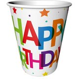 Happy birthday kartonska čaša 200 ml 1/8 Cene