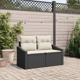  Vrtni kauč s jastukom 123 x 62 x 69 cm poliratan | shoptok.hr