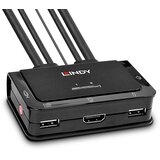 Lindy 2 Port HDMI 4K30, USB 2.0 and Audio Cable KVM Switch | shoptok.hr