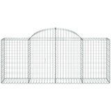  Lučne gabionske košare 10 kom 200x50x80/100cm pocinčano željezo | shoptok.hr