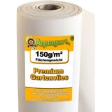 Aquagart 100 m² vrtni flis za zatiranje plevela flis folija za plevel mulčna folija 150 g/m² bela 2 m široka, (22074574) | Shoptok.si