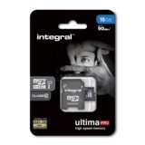 Integral spominska kartica z SD adapterjem 16GB MICRO SDHC (INMSDH16G10-90U1) | Shoptok.si