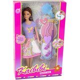  Punčka za igro v obleki za barvanje Painting Dress - 29 cm -vijolična | Shoptok.si