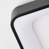  Brilagi - LED prigušiva plafonska svetiljka FALCON II LED/125W/230V 60x60 cm crna +daljinski upravljač | Eponuda.com