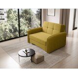 ELTAP Rumena raztegljiva/s prostorom za shranjevanje sedežna garnitura iz šenilje 102 cm Laine – | Shoptok.si