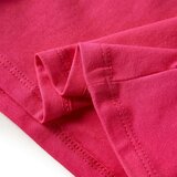 vidaXL Otroška majica z dolgimi rokavi živo roza 128 | Shoptok.si