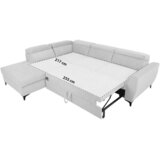MID.YOU KOTNA SEDEŽNA GARNITURA, velur barve petroleja | Shoptok.si