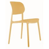 Leitmotiv Žuta plastična blagovaonska stolica Cheer – | shoptok.hr