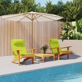  Jastučići za stolice 2 pcs Svijetlo zelena. 58 x 77 x 4,5 cm | shoptok.hr
