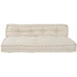  Jastučić za paletni kauč 2 pcs Krem 120 x 80 x 38 cm Tkanina | shoptok.hr