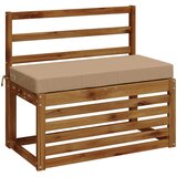  Jastučić za klupu SOEST 100% poliester Pijesak 60 x 40 x 8 cm | shoptok.hr
