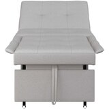  Krevet-sofa na razvlačenje Sivi 194 x 50 x 82 cm tkanina | shoptok.hr