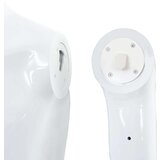 vidaXL Celotna moška izložbena lutka s stekleno osnovo bela 185 cm | Shoptok.si